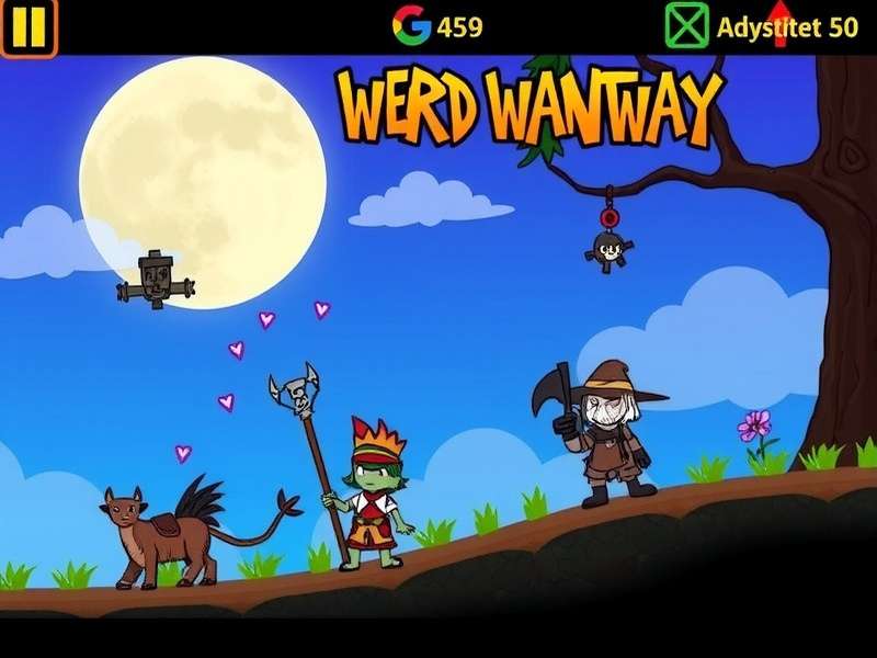 Weird Wander Way Characters